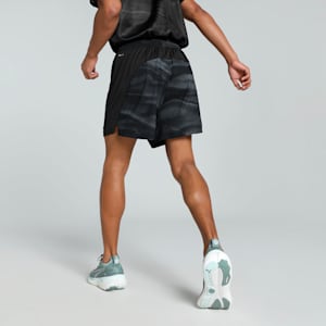 VELOCITY All-Over Print Men's 5" Running Shorts, PUMA Black, extralarge-IND